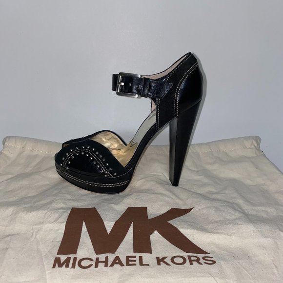 MICHAEL KORS leather heels - Picture 2 of 9